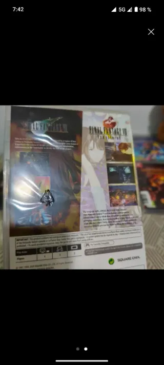 Final Fantasy VII & VIII Twin Pack Switch