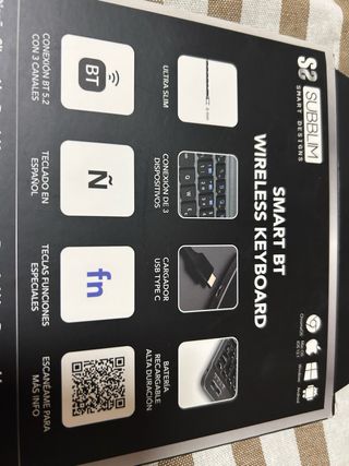 Teclado Inalámbrico SMART BT Subblim