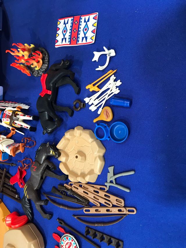 Despiece Playmobil Oeste Indios Figuras Caballos