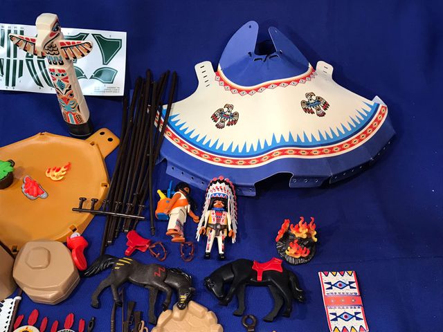 Despiece Playmobil Oeste Indios Figuras Caballos