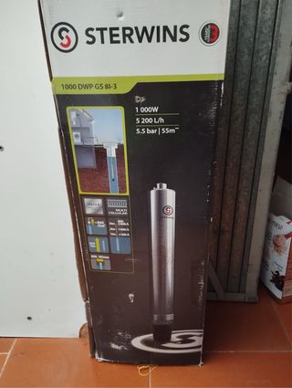 Bomba de agua STERWINS 1000W