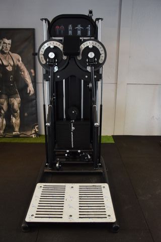 Máquina de gimnasio press pecho y laterales