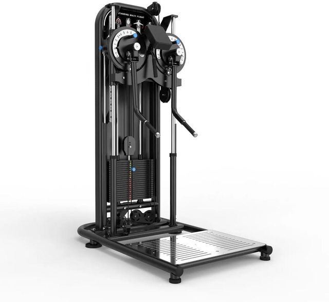 Máquina de gimnasio press pecho y laterales