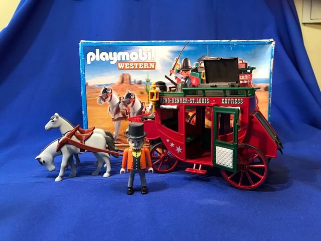 Playmobil Oeste Carruaje y Figuras