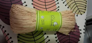 Rollo de rafia natural 50G