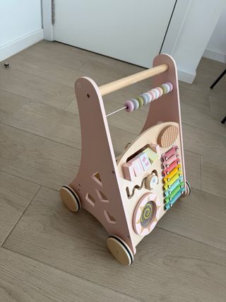 Andador Montessori bebé madera
