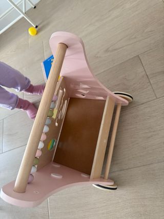 Andador Montessori bebé madera