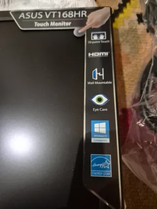 Pantalla Táctil ASUS VT168 15.6 HDMI