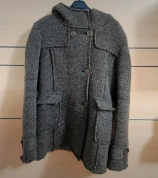 Cappotto Lana Grigio