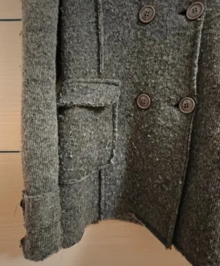 Cappotto Lana Grigio