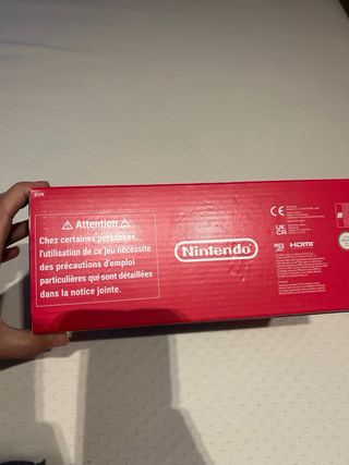 lote Nintendo Switch + Mando, Funda y 9 juegos 