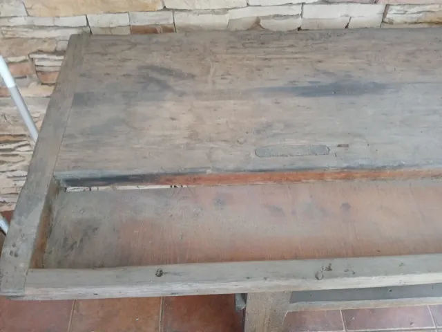 Banco de carpintero de madera