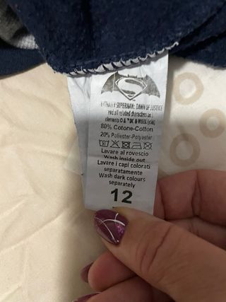 Felpa bambino Batman v Superman