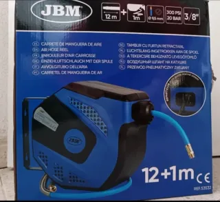Carrete Manguera Aire JBM 12+1m
Nueva a estrenar 