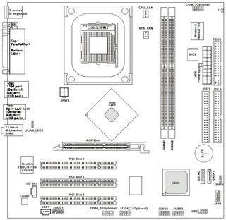 Placa Base MSI MS-7037 V2.x con Procesador