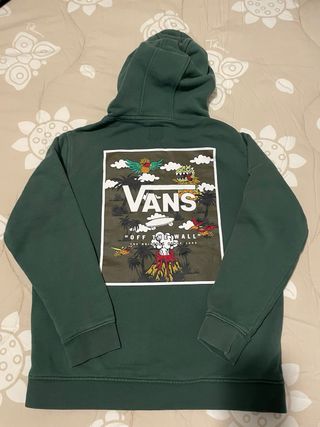 Felpa Vans bambino verde