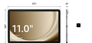 Samsung Galaxy Tab A9+ 5G Gris