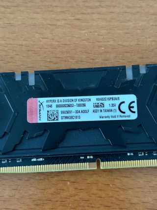 Memoria Ram Kingston HyperX Predator RGB 16GB