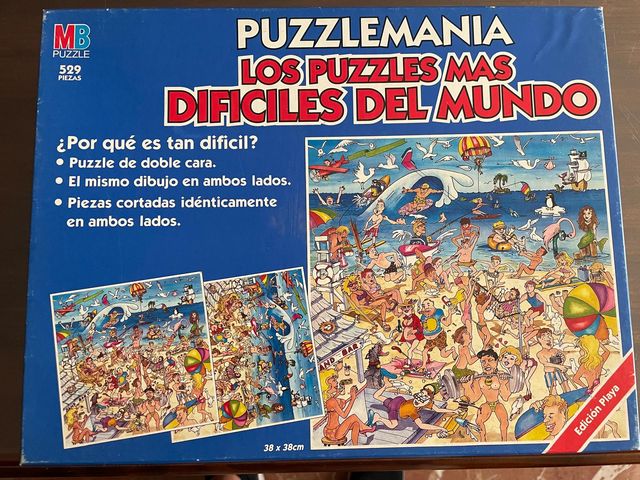 Puzzle MB Doble Cara 529 Piezas