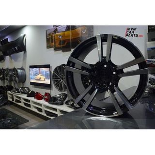 Juego de 4 Llantas 22 Turbo Black P009