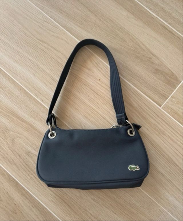 Bolso Lacoste Negro vintage