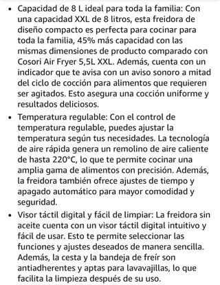 Freidora de aire