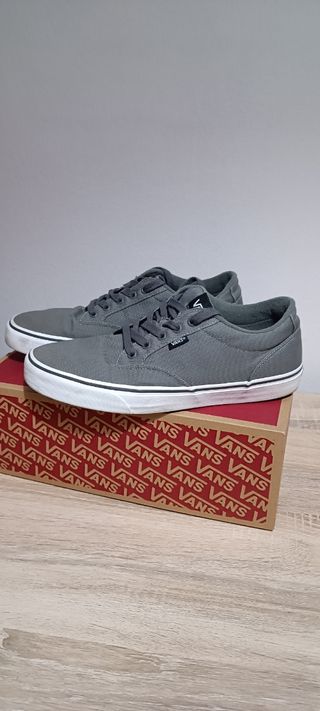 Zapatillas Vans Winston Canvas Gris Talla 45