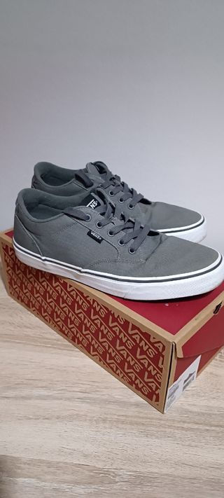 Zapatillas Vans Winston Canvas Gris Talla 45