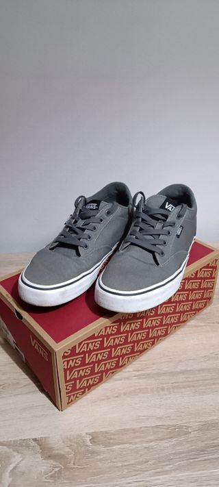 Zapatillas Vans Winston Canvas Gris Talla 45