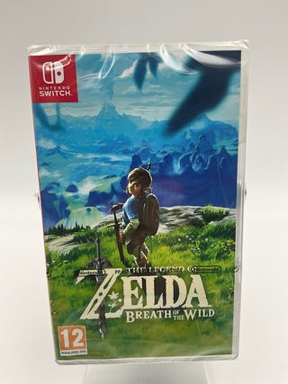 precintado Zelda Breath of the Wild Switch