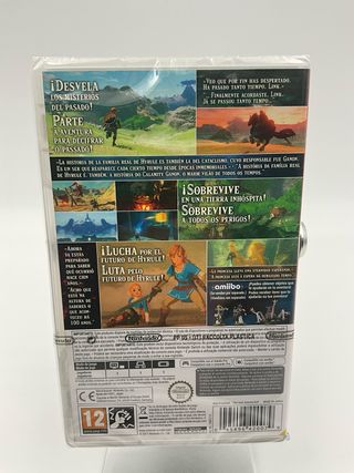 precintado Zelda Breath of the Wild Switch