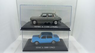 Simca 1100 (1968) y 1000 (1962) 1:43