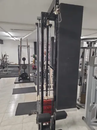 Máquina de poleas doble