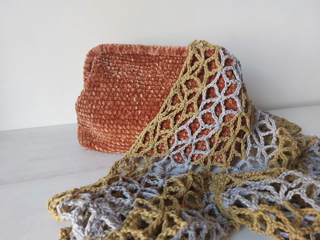 Pañuelo crochet nuevo