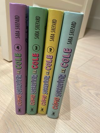 Libros como sobrevivir al cole 1 al 4
