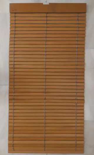 Nuova tenda Alicantina in pvc marrone