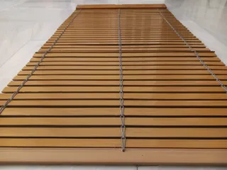 Nuova tenda Alicantina in pvc marrone