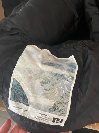 Chaqueta acolchada Pull&Bear negra