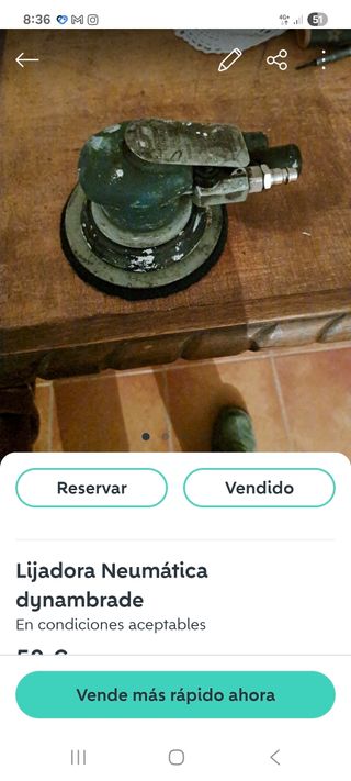 Lijadora Neumática Dynambrade