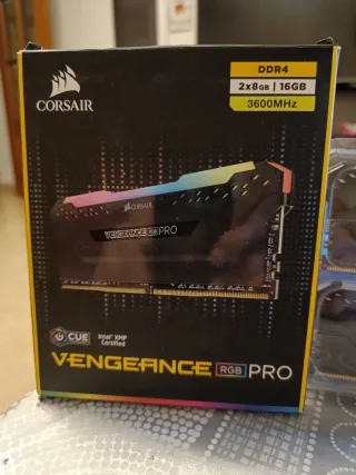 Corsair Vengeance RGB Pro 16GB (2x8) DDR4 3600mhz