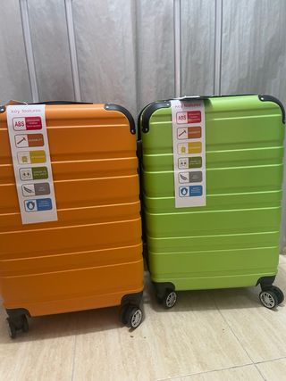 pack dos maleta mediana extensible nueva