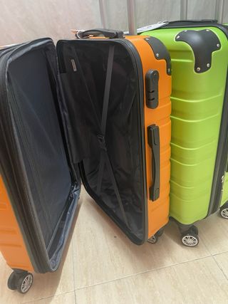 pack dos maleta mediana extensible nueva