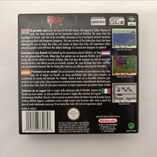 The Legend of Zelda Link's Awakening DX Originale