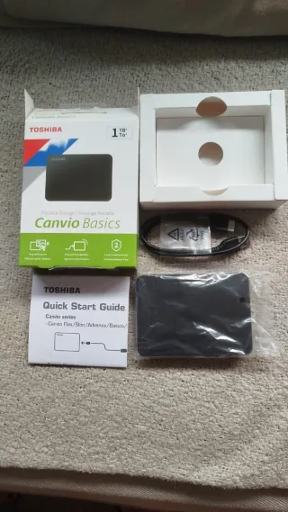 Disco Duro Externo Toshiba Canvio Basics 1TB