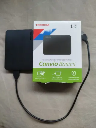 Disco Duro Externo Toshiba Canvio Basics 1TB