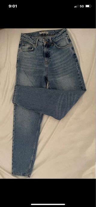 Pantalón vaquero tiro alto boyfriend Denim Co