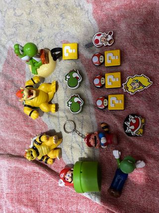 Lote Figuras Super Mario Bros
