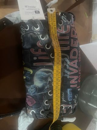 Bolso Desigual vaquero multicolor