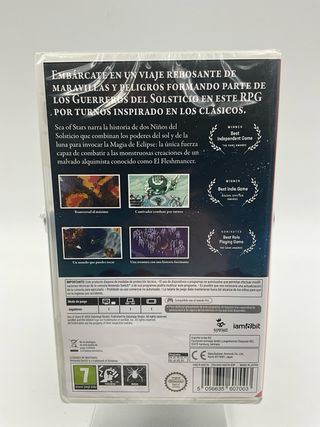 precintado Sea of Stars Nintendo Switch 