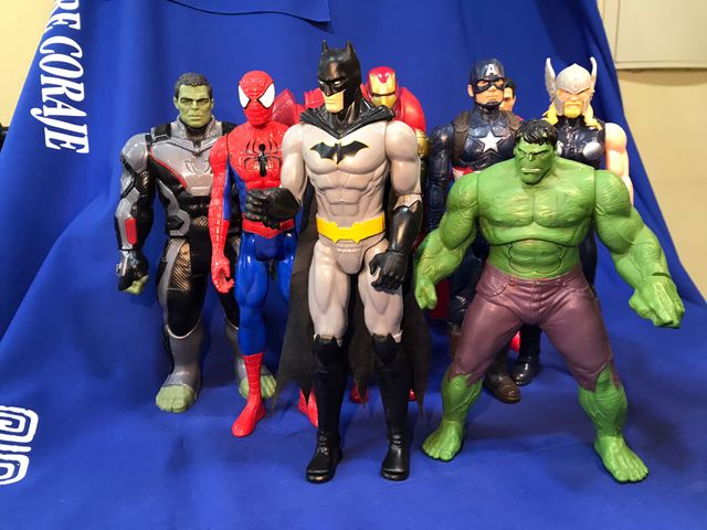 Lote Figuras Superhéroes